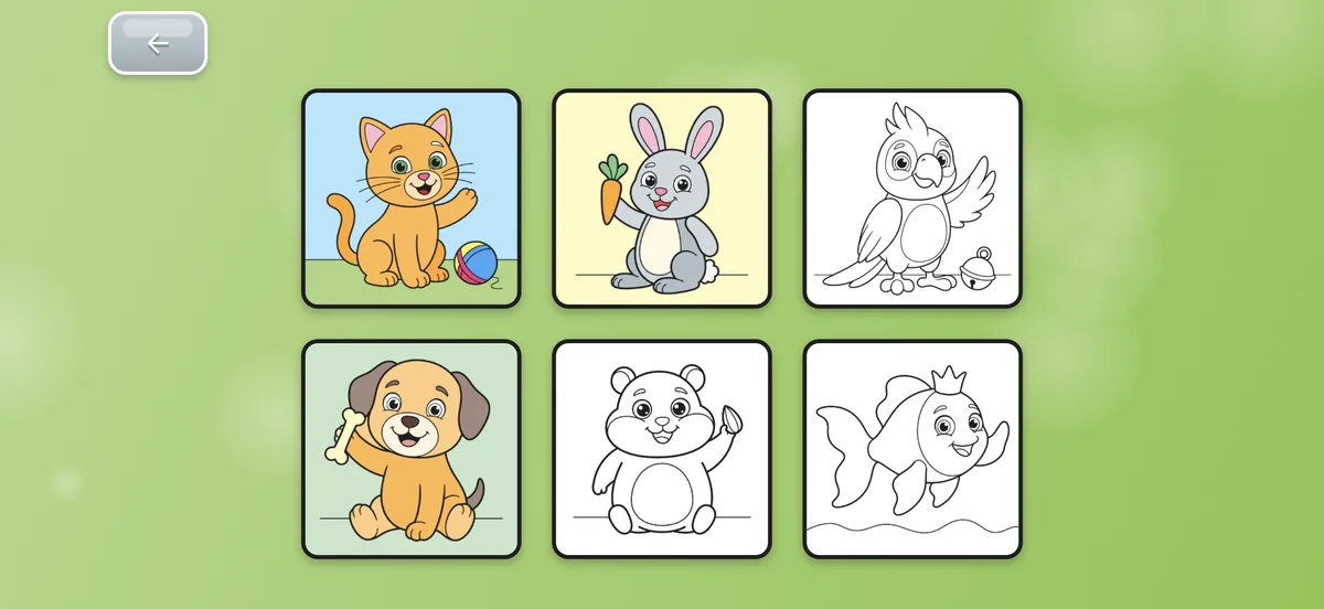 Choosing a picture inside a pack